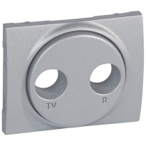 PLAKIETKA DO GNIAZD ANTENOWYCH TV-RD METALIC SISTENA LIFE - LEGRAND - 771372