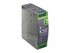 ZASILACZ IMPULSOWY KSE 230/ 24VDC 5A 120W na szynę DIN, Uzas: 96-264VAC Uwyj: 24-28VDC - BREVE - 18924-9989