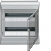 ROZDZIELNICA N/T IP65 ODPORNA NA UV PRZETŁOCZENIA 2R 2X18 MODUŁÓW VECTOR OUTDOOR  - HAGER - VE218PN
