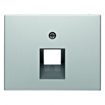 ELEMENT CENTRALNY DO GNIAZDA PRZYŁĄCZENIOWEGO UAE POJEDYNCZEGO ALUMINIUM K.5 - HAGER - 14077003