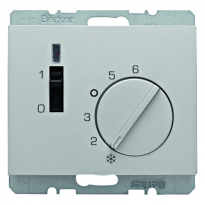 REGULATOR TEMPERATURY POMIESZCZENIA ZE STYKIEM ZWIERNYM ALU K.5 - HAGER - 20307103