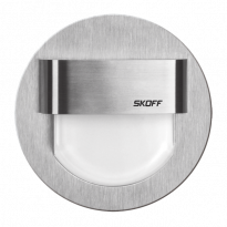 OPRAWKA ŚCIENNA SCHODOWA LED IP20 0.8W 10V DC 3000K RUEDA LED LIGHT - SKOFF - ML-RUE-K-H-1-PL-00-01