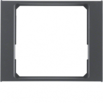PIERŚCIEŃ ADAPTACYJNY DO PŁYTKI CENTRALNEJ 50 X 50 MM ANTRACYT MAT LAKIEROWANY K.1 - HAGER - 11087106