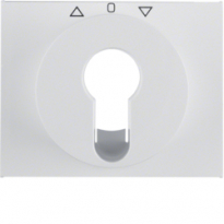 ELEMENT CENTRALNY DO ŁĄCZNIKA ŻALUZJOWEGO NA KLUCZ BIAŁY K.1 - HAGER - 15047109