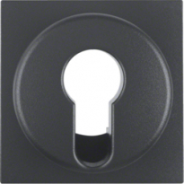 ELEMENT CENTRALNY DO ŁĄCZNIKA NA KLUCZ ANTRACYT B.1/B.3/B.7  - HAGER - 15071606