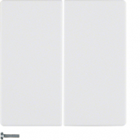 PRZYCISK POCZWÓRNY DO ŚCIEMNIACZA PRZYCISKOWEGO QUICKLINK BIAŁY Q.1/Q.3 KNX RF  - HAGER - 85648129
