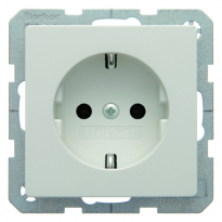 GNIAZDO SCHUKO BIAŁY AKSAMIT Q.1 - HAGER - 41436089