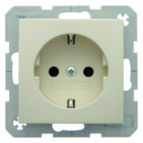 GNIAZDO SCHUKO KREMOWY POŁYSK S.1 - HAGER - 41438982
