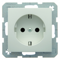 GNIAZDO SCHUKO BIAŁY POŁYSK S.1/B.3/B.7 - HAGER - 41438989