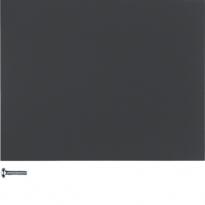 PRZYCISK POJEDYNCZY ANTRACYT MAT K.1 - HAGER - 85141175