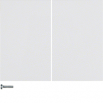 PRZYCISK PODWÓJNY QUICKLINK BIAŁY POŁYSK K.1 KNX RF  - HAGER - 85146179