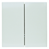 PRZYCISK PODWÓJNY QUICKLINK KREM POŁYSK S.1 KNX RF  - HAGER - 85146182
