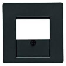 ELEMENT CENTRALNY DO GNIAZDA GŁOŚNIKOWEGO ANTRACYT AKSAMIT Q.1/Q.3 - HAGER - 6810336086