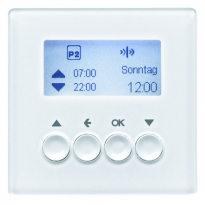ŻALUZJOWY ŁĄCZNIK CZASOWY Z WYŚWIETLACZEM BIAŁY Q.1/Q.3 - HAGER - 85741129
