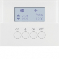 ŁĄCZNIK CZASOWY QUICKLINK BIAŁY POŁYSK K.1 KNX RF  - HAGER - 85745279