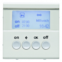 ŁĄCZNIK CZASOWY QUICKLINK KREM POŁYSK S.1 KNX RF  - HAGER - 85745282