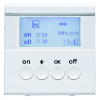 ŁĄCZNIK CZASOWY QUICKLINK BIAŁY POŁYSK S.1/B.3/B.7 KNX RF - HAGER - 85745289