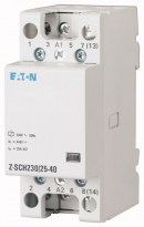 STYCZNIK MODUŁOWY 25A AC1 2 BIEGUNY 2NO+2NC STEROWANIE 24V AC Z-SCH24/25-22 - EATON - 248850