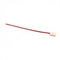SZYBKOZŁĄCZKA DO TAŚM LED JEDNOKOLOROWYCH 8MM TAŚMA ZASILACZ /1KPL=20SZT/ CONNECTOR 8-CP - KANLUX - 19032