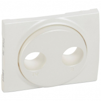 PLAKIETKA GNIAZDA ANTENOWEGO TV-RD PEARL SISTENA LIFE - LEGRAND - 771572