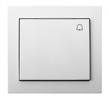 ŁĄCZNIK ZWIERNY "DZWONEK" BIAŁY KIER - OSPEL - ŁP-6W/00