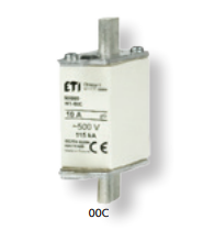 WKŁADKA TOPIKOWA NH - ZWŁOCZNA NH000/WT-00C GG 100A/500V - ETI - 004111438