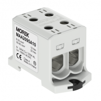 OTL95-2  szary 2xAl/Cu 6-95mm2 1000V AC/1500V DC Zacisk uniwersalny - MOREK - MAA2095A10