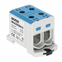 OTL95-2  niebieski 2xAl/Cu 6-95mm2 1000V AC/1500V DC Zacisk uniwersalny - MOREK - MAA2095B10