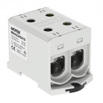 OTL240-2  szary 2xAl/Cu 35-240mm2 1000V AC/1500V DC Zacisk uniwersalny - MOREK - MAA2240A10