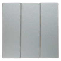 KLAWISZE DO ŁĄCZNIKA POTRÓJNEGO ALUminium MAT LAKIEROWANY B.KWADRAT/B.7 - HAGER - 16651404