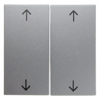 KLAWISZE Z NADRUKIEM SYMBOLU "STRZAŁKI" ALUMINIUM B.KWADRAT/B.7 - HAGER - 16441404