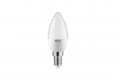 ŻARÓWKA LED E14 C30 3W 200LM 3000K ŚWIECZKA ODPOWIEDNIK 20W - GTV - LD-SMGC30B-30