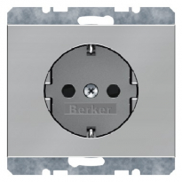 GNIAZDO SCHUKO STAL SZLACHETNA NIERDZEWNA K.5 - HAGER - 47157004