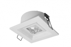 OPRAWA AWARYJNA LED 3W 1H JEDNOZADANIOWA IP20 BIAŁA LOVATO P ECO LED - AWEX Sp. z o.o. - LVPC/3W/E/1/SE/X/WH