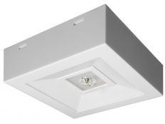 OPRAWA AWARYJNA LED 3W 1H JEDNOZADANIOWA IP41 BIAŁA LOVATO N ECO - AWEX Sp. z o.o. - LVNO/3W/E/1/SE/X/WH