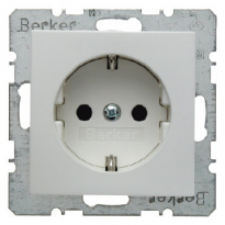 GNIAZDO SCHUKO BIAŁY S.1/B.3/B.7 - HAGER - 47231909