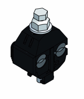 ZACISK 1-STRONNIE PRZEBIJAJĄCY AL-CU 1,5 -95 MM2, ZRYWALNA ŚRUBA Z208Z ALCU95 - ETI - 002912303