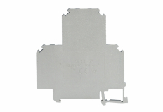ZŁĄCZKA SZYNOWA GWINTOWA PIĘTROWA 4MM2 TS 35 2 TORY ZUW2-4,0 SZARY ZUG - SIMET - 13304312