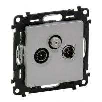 GNIAZDA ZAKOŃCZENIE TV-RD-SAT ALUMINIUM VALENA LIFE - LEGRAND - 753364