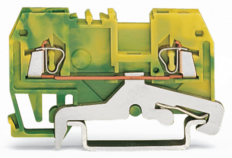 ZŁĄCZKA PE 2-PRZEWODOWA 1,5 MM2 ŻÓŁTO-ZIELONA. - WAGO - 279-907