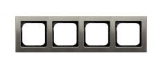 RAMKA POCZWÓRNA STAL INOX SONATA - OSPEL - R-4RM/37