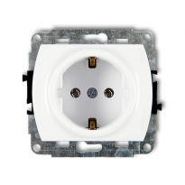 Mechanizm gniazda pojedynczego 2P+Z SCHUKO - KARLIK - GP-1s