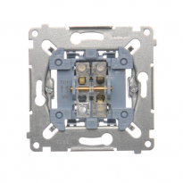 ŁĄCZNIK SCHODOWY (MECHANIZM) 10AX 250V SZYBKOZŁĄCZA SIMON 54 - KONTAKT SIMON - SW6M