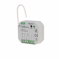 Radiowy pojedyńczy przekaźnik bistabilny - montaż PDT 85÷265V AC/DC - F&F - FW-R1P