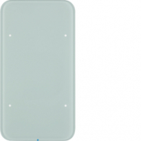 SENSOR DOTYKOWY POJEDYNCZY KOMFORT BIAŁY SZKŁO R.1  - HAGER - 75141860