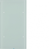 SENSOR DOTYKOWY PODWÓJNY KOMFORT BIAŁY SZKŁO R.3 - HAGER - 75142850