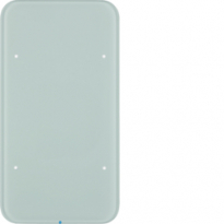 SENSOR DOTYKOWY PODWÓJNY KOMFORT BIAŁY SZKŁO R.1  - HAGER - 75142860