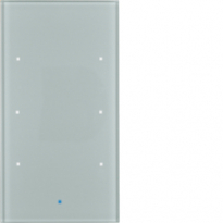 SENSOR SZKLANY DOTYKOWY POTRÓJNY KOMFORT SZKŁO ALU TS  - HAGER - 75143034