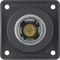 GNIAZDO ZASILANIA 12 V MECHANIZM ANTRACYT MAT INTEGRO FLOW  - HAGER - 845712505