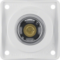 GNIAZDO ZASILANIA 12 V MECHANIZM BIAŁY POŁYSK INTEGRO FLOW - HAGER - 845712509
